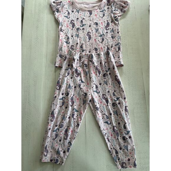 Marcela 100% Pima Cotton Mermaid Pajamas 3T - Picture 1 of 4